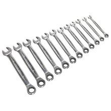 Load image into Gallery viewer, Sealey Ratchet Combination Spanner Set 12pc Metric Platinum Series (Premier)
