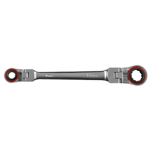 Sealey Ratchet Ring Spanner 4-in-1 Flexi-Head Reversible Metric Platinum Series (Premier)