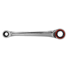 Load image into Gallery viewer, Sealey Ratchet Ring Spanner 4-in-1 Reversible Metric Platinum Series (Premier)
