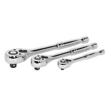 Load image into Gallery viewer, Sealey Ratchet Wrench Set 3pc Pear-Head Flip Reverse (Premier)
