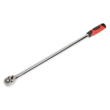 Load image into Gallery viewer, Sealey Ratchet Wrench 1/2&quot; Sq Drive - Extra-Long 600mm (Premier)
