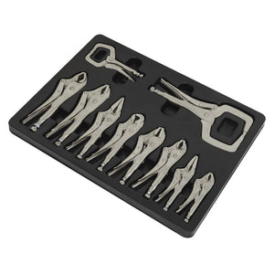 Sealey Locking Pliers Set 10pc (Premier)