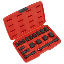 Load image into Gallery viewer, Sealey Impact Socket Set 17pc 3/8&quot; Sq Drive Metric (Premier)
