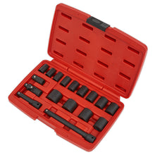 Load image into Gallery viewer, Sealey Impact Socket Set 17pc 3/8&quot; Sq Drive Metric (Premier)
