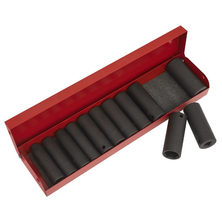 Sealey Impact Socket Set 12pc 3/8