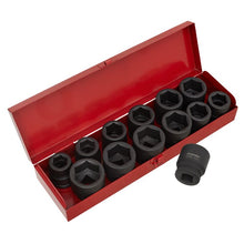 Load image into Gallery viewer, Sealey Impact Socket Set 13pc 3/4&quot; Sq Drive Metric/Imperial (Premier)
