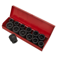 Load image into Gallery viewer, Sealey Impact Socket Set 13pc 3/4&quot; Sq Drive Metric/Imperial (Premier)
