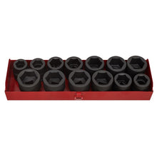 Load image into Gallery viewer, Sealey Impact Socket Set 13pc 3/4&quot; Sq Drive Metric/Imperial (Premier)
