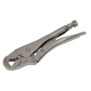 Sealey Locking Pliers Round Jaws 235mm 0-50mm Capacity (Premier)