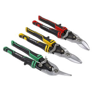 Sealey High Leverage Aviation Tin Snip Set 3pc