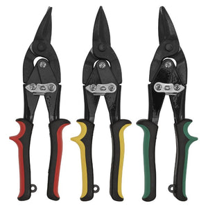 Sealey Aviation Tin Snips Set 3pc