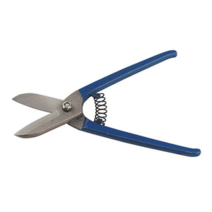 Sealey Tin Snips/Shears 250mm (10") Spring Loaded