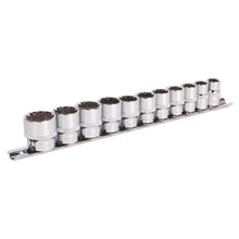 Load image into Gallery viewer, Sealey Socket Set 11pc 3/8&quot; Sq Drive Total Drive (Premier)
