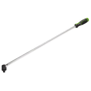 Sealey Breaker Bar 750mm (30") - 1/2" Sq Drive Comfort Grip (Premier) - Hi-Vis Green