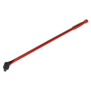 Sealey Breaker Bar 600mm (24") - 1/2" Sq Drive Red (Premier)