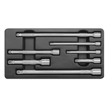 Load image into Gallery viewer, Sealey Wobble/Rigid Extension Bar Set 7pc 1/4&quot;, 3/8&quot; &amp; 1/2&quot; Sq Drive (Premier)
