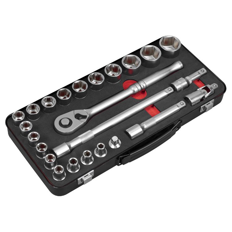 Sealey Socket Set 24pc 1/2