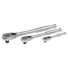 Load image into Gallery viewer, Sealey Ratchet Wrench Set 3pc Pear-Head Flip Reverse - Platinum Series (Premier)
