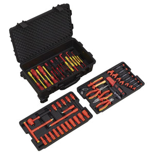 Sealey 1000V Insulated Tool Kit 3/8" Sq Drive 50pc (Premier)