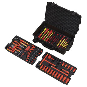 Sealey 1000V Insulated Tool Kit 3/8" Sq Drive 50pc (Premier)