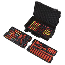 Load image into Gallery viewer, Sealey 1000V Insulated Tool Kit 1/2&quot; Sq Drive 49pc (Premier)
