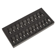 Load image into Gallery viewer, Sealey TRX-Star*/Hex/Spline Socket Bit Set 22pc 3/8&quot; Sq Drive Black Series (Premier)
