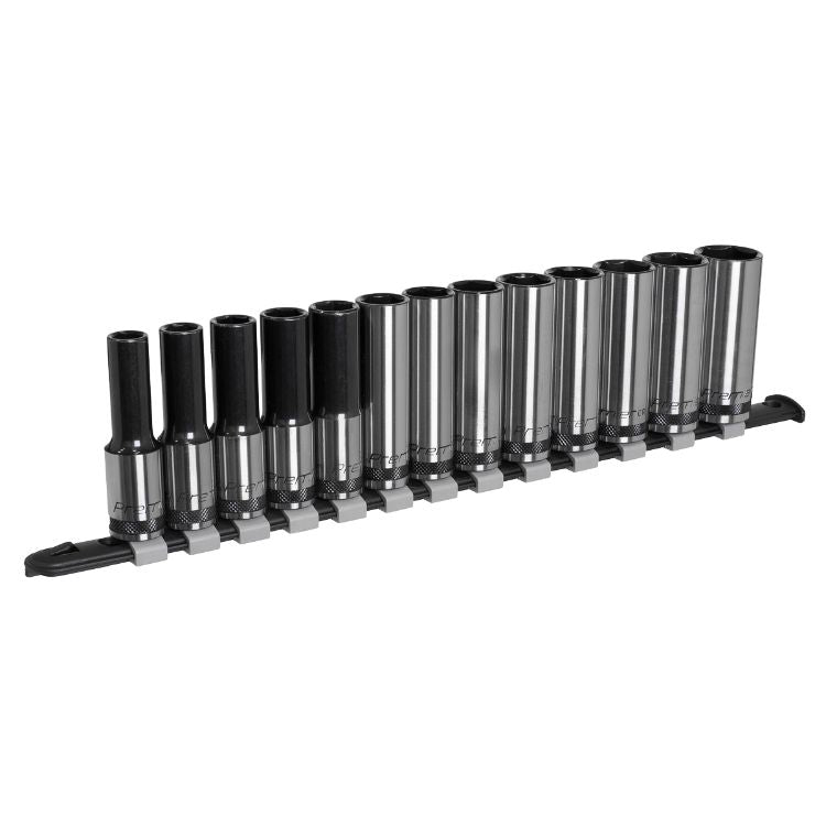 Sealey Socket Set Deep 13pc 1/2