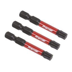 Sealey TRX-Star* T40 Impact Power Tool Bits 50mm - 3pc (Premier)