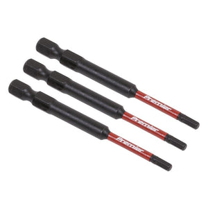 Sealey Hex 3mm Impact Power Tool Bits 75mm - 3pc (Premier)