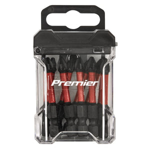 Sealey Pozi #2 Impact Power Tool Bits 50mm - 10pc (Premier)