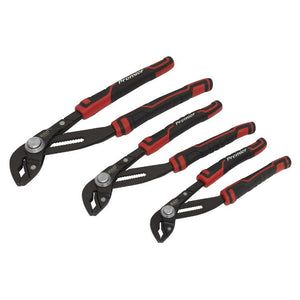 Sealey Water Pump Pliers Set 3pc Quick Release (Premier)