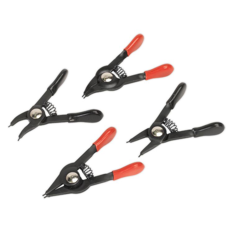 Sealey Mini Circlip Pliers Set 4pc (Premier)