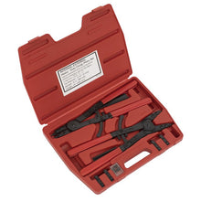 Load image into Gallery viewer, Sealey Circlip Pliers Set Internal/External 400mm Heavy-Duty (Premier)
