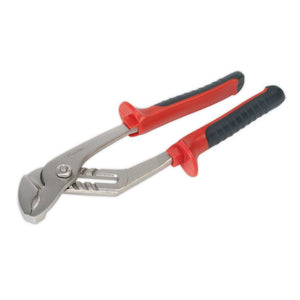 Sealey Water Pump Pliers 250mm (10") - Anti-Slip Guard (Premier)