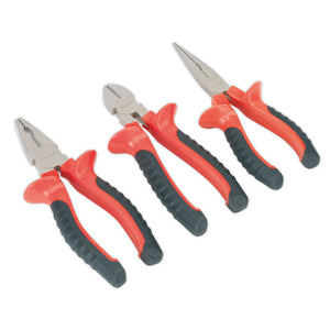 Sealey Pliers Set 3pc Anti-Slip (Premier)