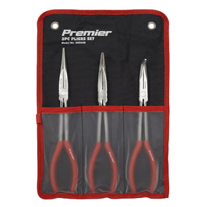 Sealey Needle Nose Pliers Set 3pc 280mm (Premier)