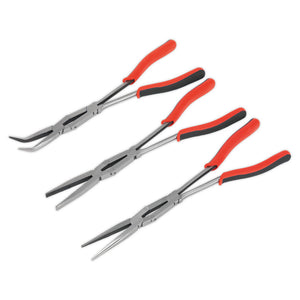 Sealey Double Joint Pliers Set 3pc Long Reach 335mm (13") (Premier)