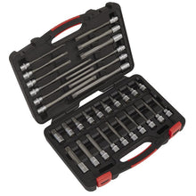 Load image into Gallery viewer, Sealey TRX-Star* Socket Bit Set 32pc 3/8&quot; Sq Drive - Platinum Series (Premier)
