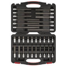 Load image into Gallery viewer, Sealey TRX-Star* Socket Bit Set 32pc 3/8&quot; Sq Drive - Platinum Series (Premier)
