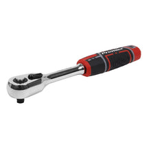 Load image into Gallery viewer, Sealey Ratchet Wrench 1/4&quot; Sq Drive - Flip Reverse (Premier)
