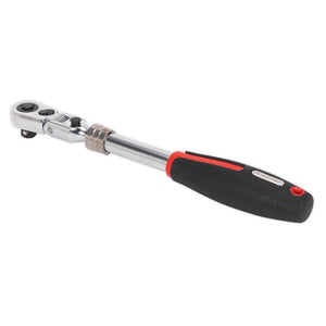 Sealey Ratchet Wrench 3/8" Sq Drive - Flexi-Head Extendable Platinum Series (Premier)