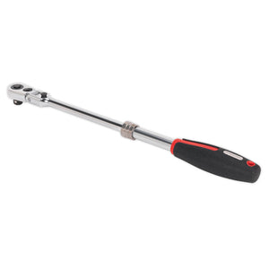 Sealey Ratchet Wrench 3/8" Sq Drive - Flexi-Head Extendable Platinum Series (Premier)