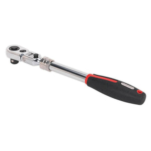 Sealey Ratchet Wrench 1/2" Sq Drive - Flexi-Head Extendable Platinum Series (Premier)