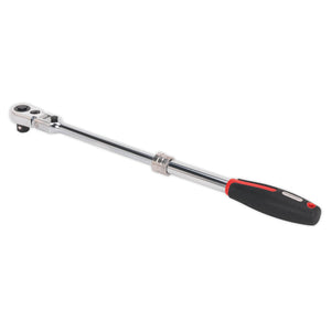 Sealey Ratchet Wrench 1/2" Sq Drive - Flexi-Head Extendable Platinum Series (Premier)