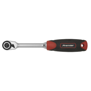 Sealey Compact Head Ratchet Wrench 1/4" Sq Drive - Platinum Series (Premier)