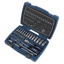 Load image into Gallery viewer, Sealey Socket Set 33pc 1/4&quot; Sq Drive 6pt WallDrive Metric (Premier)
