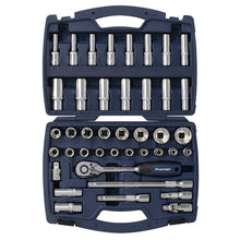 Load image into Gallery viewer, Sealey Socket Set 41pc 1/2&quot; Sq Drive WallDrive Metric (Premier)
