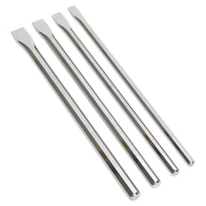 Sealey Chisel Set 4pc Extra-Long (Premier)