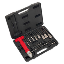 Load image into Gallery viewer, Sealey Interchangeable Punch &amp; Chisel Set 13pc (Premier)
