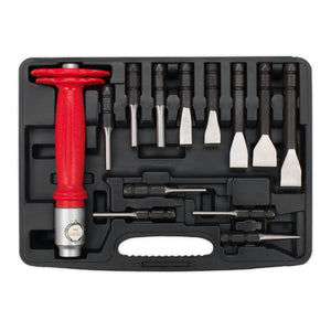 Sealey Interchangeable Punch & Chisel Set 13pc (Premier)